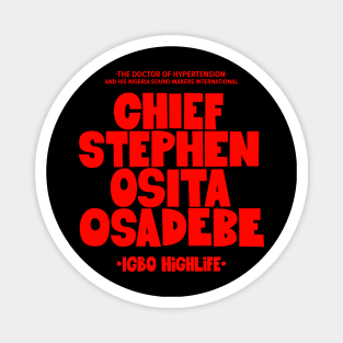 Osita Osadebe - Embodying Igbo Highlife Excellence Magnet